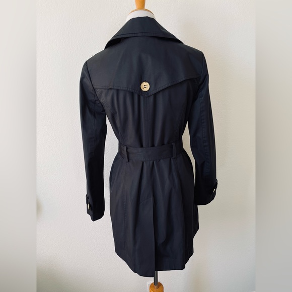 Michael Kors Double Breasted Trench Coat - Picture 2 of 9